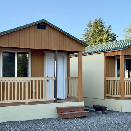 Far West Cabin-Tiny Homes Rental Forks Extérieur photo
